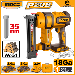 INGCO 20V CORDLESS BRAD NAILER | CBNLI20686