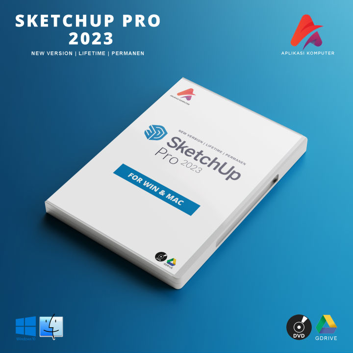 Aplikasi Arsitek 3D Sketchup Pro 2023 Terbaru Full version | Lazada ...
