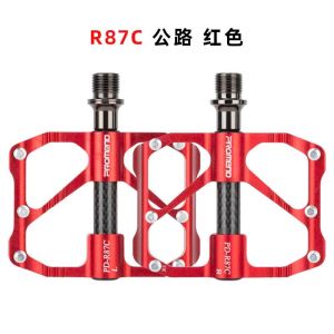 Bàn đạp xe đạp thể thao chất liệu nhôm trục Carbon Promend