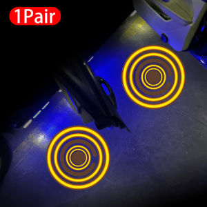 SEAMETAL Car Door Welcome Light Wireless Magnet Sensor HD 3D Projector Marker Light
