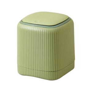 Ergonomic Shape Small Trash Can ABS PP Construction AntiSpill For Counter Desk Shelf