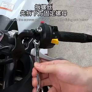 Fit For SUZUKI GSXR125 GSX R125 2017-2024 2023 2022 Motorcycle Accessories Adjustable Brake Clutch Lever Handlebar Grips Handlebar Kit