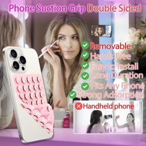 Multifunctional square doublesided silicone suction cups