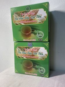 Combo 4 hộp (hộp 40 gói) trà túi lọc râu ngô lợi tiểu Bảo Khang trà râu ngô rau má giúp tan sỏi thận lợi tiểu tiểu đêm tiểu buốt DH