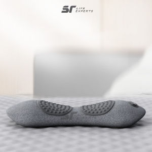 Gối Kê Lưng Massage Túi Khí Kéo DãnTích Hợp Chườm Nóng Công Thái Học Giảm Đau Cột Sống - Sairui