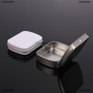 [COD] jiameitan Survival Kit ขนาดเล็กว่างเปล่าโลหะเงินสีดำพับกล่องจัดเก็บสำหรับลูกอมคีย์