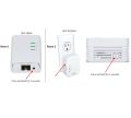D-LINK AV500 PASSTHROUGH POWERLINE HOMEPLUG 500MBPS SINGLE. 