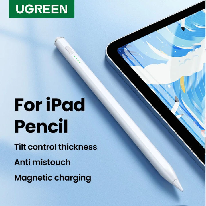 UGREEN Stylus Pen for Apple Pencil iPad Tpye C Charging Long Battery Life  Palm Rejection Tilt Pen for iPad Pro