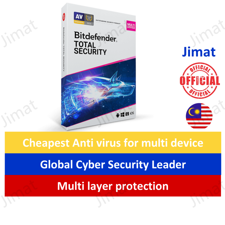 [Official] Bitdefender Total security 2024 antivirus Macbook PC Android