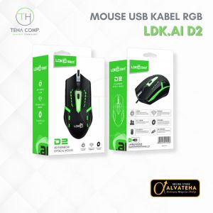 Mouse Gaming RGB LED 3200 5500 DPI Silent Version Mouse Game Kabel USB