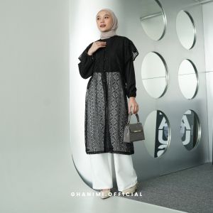 Ghanimi - Kesya Tunik / Outer Brukat Kondangan / Tunik Brukat / Tunik Kondangan / Tunik Pesta