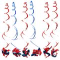 HJGTH Spiderman Party Geburtstag Dekorationen Gefälligkeiten Geschenke Spiderman Tischdecke Cupcake Topper Für Kid Kleinkind Geburtstag Dekorationen ERGRT. 