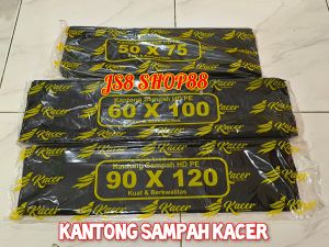 KANTONG SAMPAH MAHONI 90 (90cm x 120cm) ISI -/+ 6LEMBAR / HD PLASTIK SAMPAH HITAM 50 (50cm x 75cm) ISI -/+ 16LEMBAR / KRESEK SAMPAH MAHONI 60 (60cm x 100cm) ISI -/+ 12LEMBAR 100% ASLI MEREK MAHONI & KACER BERKUALITAS