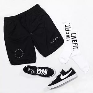 In Stock! Men GYM Cotton T-Shirt Fitness Bodybuilding Show Muscle Tops Round Neck T-Shirt 2020 Summer Short Sleeve LVFT Shirt LTS007