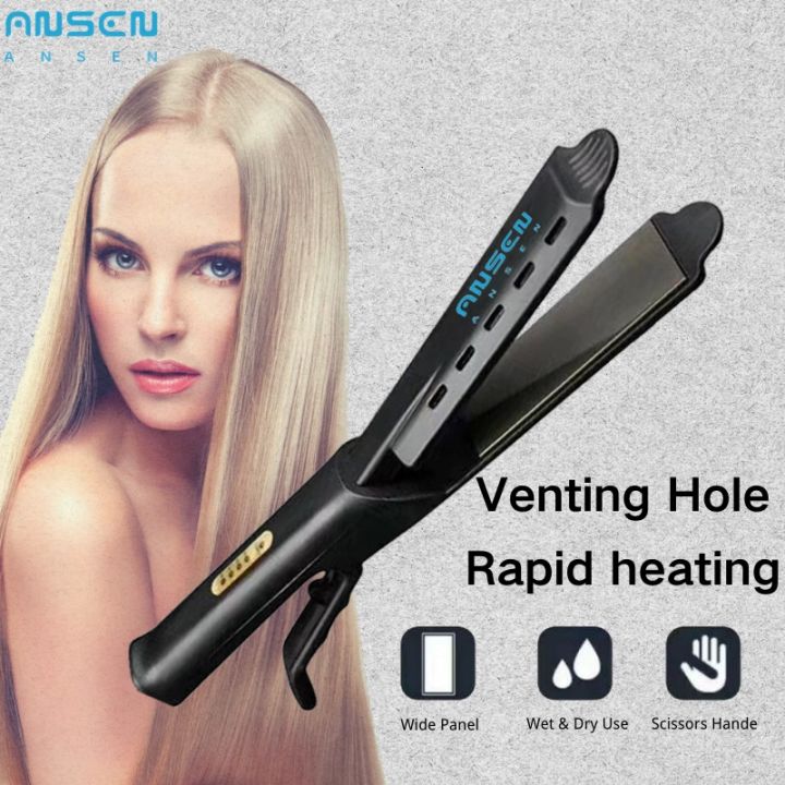 ANSEN Flat Iron Hair Straightener Professional Lazada PH