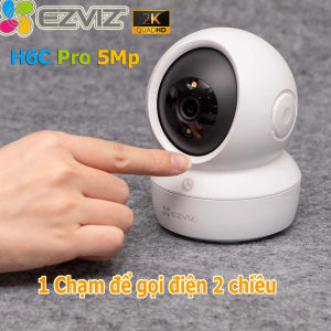 (Chính hãng ) Camera  EZVIZ H6c Pro 3K độ phân giải 5Mp wifi trong nhà giá rẻ quay 360 độ kết nối wifi đàm thoại 2 chiều