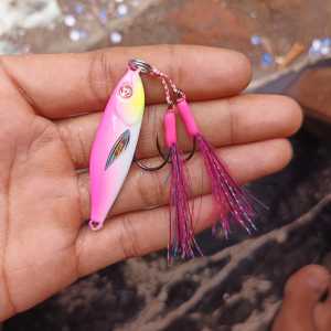Micro jig plus kail ful gid metal jig 7g/10g/15g/20gram micro jig tetra plus kail umpan pancing metal jig assist hok jig glow in the dark umpan jig tetra ful gid