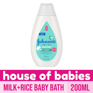 Johnsons Milk+Rice Baby Bath 200ml