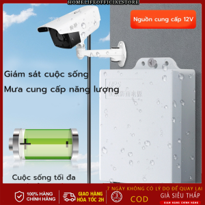 Bộ lưu điện DUNG LƯỢNG CAO dành cho Wifi Camera - UPS 12V (chạy wifi được 4-12 giờ) kèm Nguồn,nguồn 12v,ups