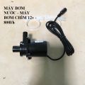 Bơm chìm DC 12v 18W dùng máy bơm bể cá cảnh, trồng thủy canh. 