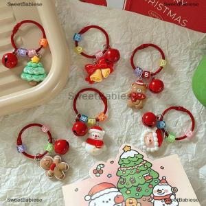 [COD] SweetBabiese Giáng sinh Keychain phim hoạt hình dễ thương Santa Claus Snowman Gấu Mặt dây chuyền Keyring Ba lô treo trang trí năm mới Quà Tặng bên
