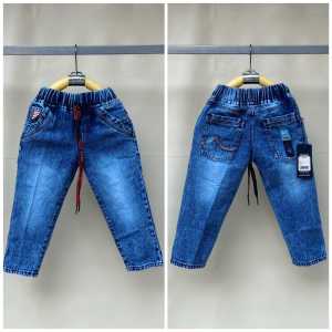 celana anak laki laki kain jeans tebal usia 4-12 tahun