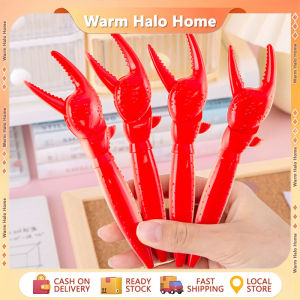 3pcs Creative Crab Claw Shape Ballpoint Pen Black Press Pen Student Stationery