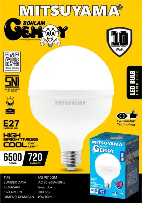Lampu Bohlam LED Mitsuyama Gemoy series