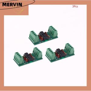 [MERVIN]💖[HOT SALE]🎈🎈 1 3 5pcs Two-way UART Communication Protocol Serial Port Isolation Module Dual 6N137 Optocoupler Chip Of 600-250K Baud