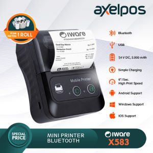Mini Printer Bluetooth Thermal Kasir 58mm Iware X583