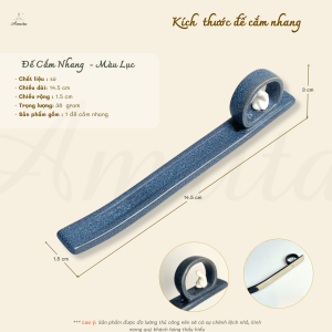 [Amrita ] - Lư Xông Trầm Trang Trí Thiền Sư - CXNP162