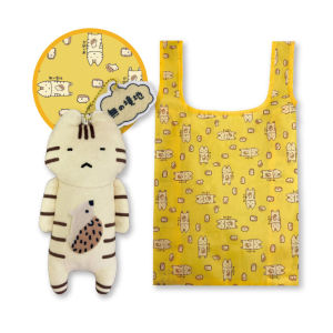 Túi mua sắm tái sử dụng "chú mèo với khuôn mặt bất biến"