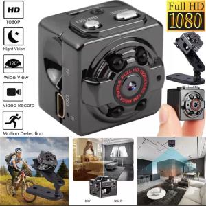 【มาถึงภายใน 2 วัน】Baby Monitor 1080P Mini Wifi IP Camera with Memory Card Nightvision Two Way Audio Motion Detection Remote Access Pan/Tilt Camera