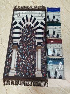 Sajadah Kanebo Suede Mini Free Kemas Souvenir Haji Umroh