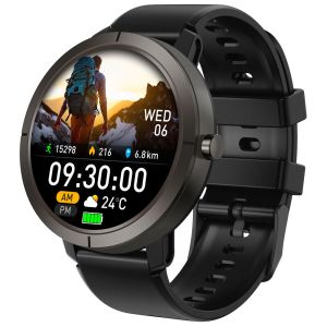 2025 New DM76 GPS Smart Watch Woman Men 5ATM Waterproof Built-in Dual-band AGNSS 466*466 Compass Altimeter Barometric 1.32 AMOLED Bluetooth Call Sport Smartwatch
