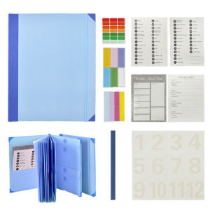 📃Life Storage Bag Multifunctional File Organizer Pair Open Organ Folder Organizer Treasure Book生活宝典文件整理器