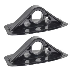 2Pcs Awning Brackets Fixed Buckles Inflatable Boats Fixing Paddles Holder Plastic Boats Paddles Holder Clip Oar Keeper