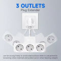 Power Strip Surge Protector Stop Kontak Colokan Listrik 3 Ways Smart Power Strip Socket & Port USB Travel USB Charger. 