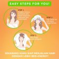 Makarizo Hair Energy Conditioning Shampoo 2 in 1 Fibertherapy 170ml / 330ml Botol Original BPOM. 
