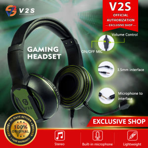 V2S K4PRO Gaming Wired Headphone With Noise Reduction Feature And Built-in Mic
