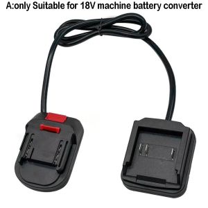 MUNCHX Cáp mở rộng Bộ chuyển đổi pin Bộ chia Đường dây mở rộng Bộ chuyển đổi pin Li-ion Mở rộng pin Công suất cao Bộ chuyển đổi dụng cụ điện Cho Pin Makita 18V Ứng dụng dụng cụ điện