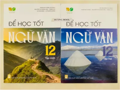 Sách - Combo Để học tốt ngữ văn 12 - tập 1 + 2