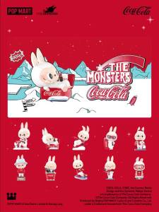 LABUBU THE MONSTERS Coca Cola Series Figures POP MART Blind collection decorative gift toy