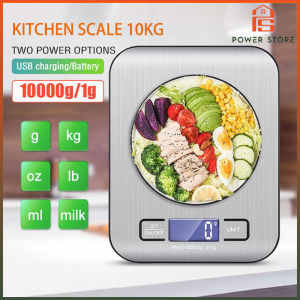 Digital Weighing Scale Kitchen LED Backlight Weigh Range LED Screen Mini Electronics Multifunction Cooking Baking Measuring Tool