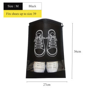 Homy Shoe Bags Eco Friendly Shoes Bags Waterproof Dust Proof Non-woven Fabric Storage Pouch Travel Portable Shoe Organiser