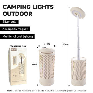 Outdoor Camping Light LED Super Bright Four-Level Brightness Adjustment Multi-Angle Rotation Flexible Adjustment Portable