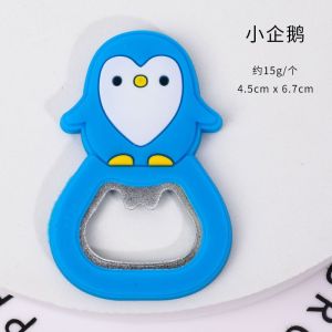Pembuka Botol Cute Portable Cartoon Bottle Opener Cap Cans Bottles Beverages Kitchen Drink Tool