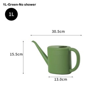 MKEB 1L/2L หม้อบัวรดน้ำ ปากยาวปาก พลาสติกทำจากพลาสติก สปริงเกอร์พืช จุได้มาก อุปกรณ์รดน้ำน้ำ อุปกรณ์ในสวน