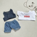 Labubu Clothes 拉布布娃衣 Branded Supreme Channel LV Bag Set Decoration Pant Dress Labubu衣服 可爱 一代 二代 潮牌 裙子. 