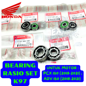 BEARING RASIO SET K97 ASLI ORIGINAL HONDA PCX 150 ADV 150 PRODUK BERKUALITAS ASLI 100% ORIGINAL AHM.